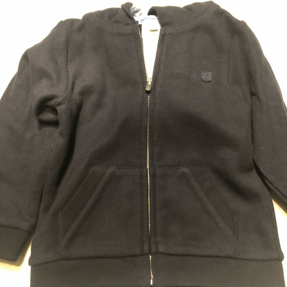 NWOT Jacadi Paris boy sweater with hood 24 months - Picture 3 of 3